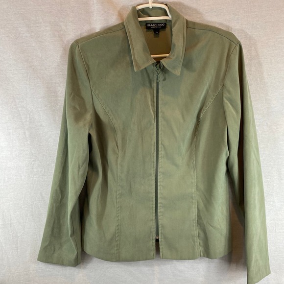 Ellen Fog Green Jacket - Picture 3 of 16